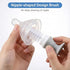 5-in-1 Set, Ariseno Baby Bottle Cleaner Including Nylon & Silicone Bottle Brush, Cap, Straw & Nipple Brushes, BPA-Free