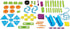 Learning Resources 104 Pieces Playground Engineering & Design STEM Set for Kids Ages 5+