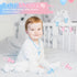 36 2.5'' Pieces Acrylic Pacifiers for Baby Shower Games Boy Girl, Baby Shower Pacifiers, Bulk Pacifier for Hunt Games