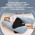 55 inch Chilling Home Pregnancy Pillows - U Shaped Maternity Pillow for Pregnant Women with Velvet Removable Cover