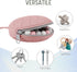 2 Pack Silicone Pacifier Holder Case, Soft Silicone Newborn Baby Silicone Pacifier Holder for Boys & Girls, Portable