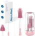 MomMed Electric Bottle Brush, Electric Baby Bottle Brush Set with Silicone Bottle/Pacifier/Straw
