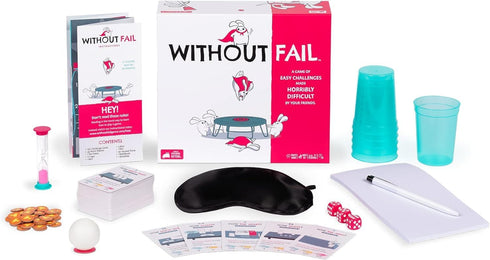 Without Fail by Exploding Kittens - 150 Cards for Strategic Gameplay, Family Games for Kids and Adults