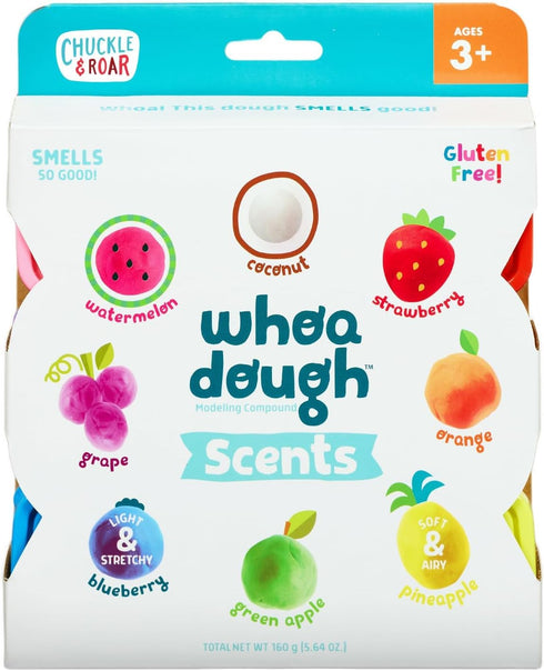 8 3 Chuckle & Roar - Whoa Dough Scents - Tactile Kids Dough - Fun Arts and Crafts Time for Preschoolers - Safe Formula