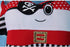 Plush Pirate Booty Tooth Fairy Pillow with Pocket, 11"