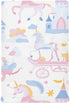 Gravopti Little Princess with Castle Crib Sheets for Girls and Boys, Soft Breathable
