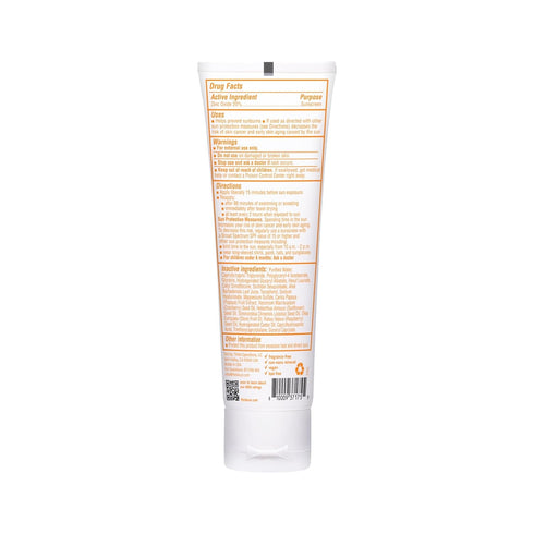 30 3 oz Thinkbaby SPF Mineral Baby Sunscreen, Clear Zinc Oxide, fl Natural, Water Resistant, Kids & Toddler Sun
