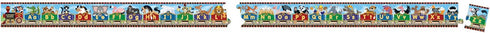 Melissa & Doug Alphabet Express Jumbo Jigsaw Floor Puzzle (27 pcs, 10 feet long)