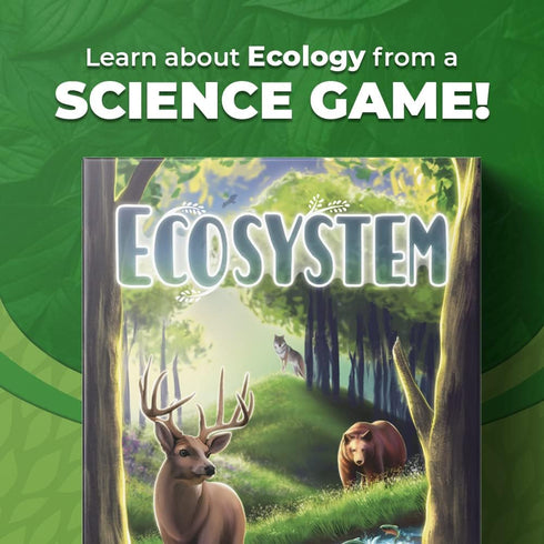 Ecosystem, A Family Card Game about Animals, Habitats, and Biodiversity for Kids 10+ and Adults