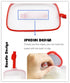 2 Baby Wipes Dispenser, Wipe Case with Pcs Portable Travel Wipes Pouch, Refillable Diaper Wipes Holder Container