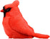 FRANKIEZHOU 5.9" Realistic Northern Cardinal Plush Toy - Bird Gift for Kids, Girls, Home Decor