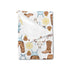 Baby Western Cowboy Blue Blankets - Soft Receiving Blanket for Boy, 30x40 for Newborn Nursery Stroller