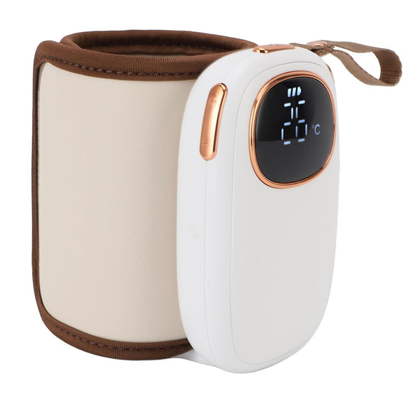 Portable Bottle Warmer, Milk Warmer Bottle, Dual Heating Modes for Breast Milk