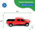 Country 6666 1:20 3 Big Toys Realistic Four Sixes Ranch Ram Truck Toy & Trailer Hitch, Ranch, Scale Farm Toys for Year