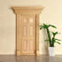 iLAND Dollhouse Door 1:12 Scale - Miniature Door with Handle & Knocker (Neoclassical Mini Door)