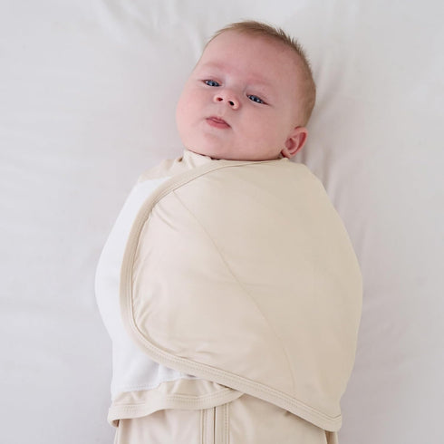 2-Pack 0.5 (03 TOG Newborn Sleep Sack, All-in-One Swaddle Wrap with Silent Velcro for Infants Months)