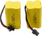 Blomiky 2 Cuboid 4.8V 700mAH AA NiCd Rechargeable Battery - SM-2P Connector for RC Boat and Bus