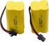 Blomiky 2 Cuboid 4.8V 700mAH AA NiCd Rechargeable Battery - SM-2P Connector for RC Boat and Bus