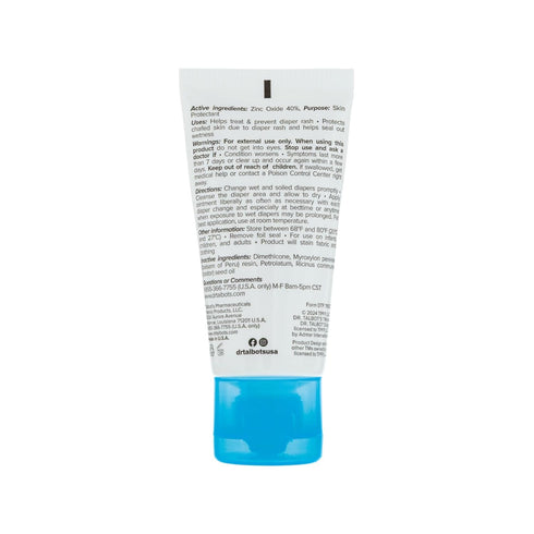 Talbot's 1 oz Dr. Maximum Strength Diaper Rash Ointment - - Zinc Oxide Skin Protectant with Peruvian Balsam - Treats