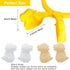 4 Pcs/Set Dinosaur Shaped Snowball Maker Clips - Outdoor Winter Play Snow Toys for Kids Adults Snowball Fight