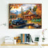 Anguis 500 20.5 15 Inch 500 500 Piece Puzzles for Adults Blue Pickup & Cottage x Piece Jigsaw Puzzles for Adults