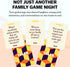150 TALES Family Edition Conversation Cards for Family Game Night, Adults, Teens, and Kids, Family Dinners