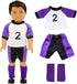 Barwa Boy Doll Clothes, 5 Sets, 2 Pairs Shoes, 1 Pair Glasses for 18 Inch Boy Dolls