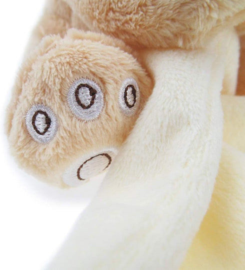 Ktdzone Newborn Infant Reassure Towel Baby Sleeping Toys Children Appease Towel Cloth with Baby Bear Doll Can Bite