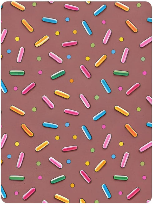 CZXW 52" 28" Sprinkles Colorful Crib Sheets Fitted x Natural Cotton Soft & Breathable for Baby Crib Mattress