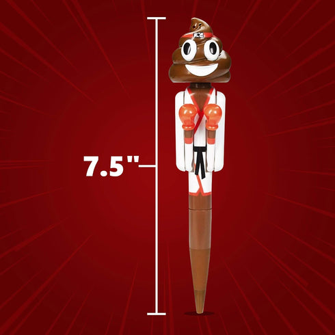 Farting Poop Pen with Punching Arms, Makes Funny Fart & Action Sound with Every Punch, Perfect Novelty Gift for Kids