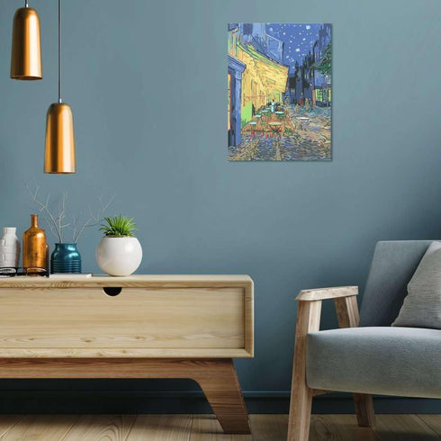 23519 14 Ravensburger Van Gogh: Caf Terrace at Night Paint by Numbers Kit for Adults - - Painting Arts and Crafts