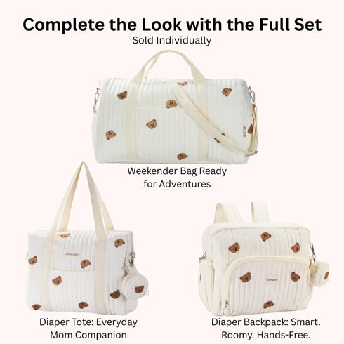 Backpack, GOBABYMART Diaper Bag Medium Maternity baby bag & Changing Pad, Insulated Pockets, Stroller Straps & Pacifier
