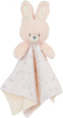 GUND Baby Sustainably Soft Bunny Lovey, Plush Blanket Made from 100% Recycled Materials, Pink/Cream, 10”
