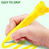 YSNYSN 12color 2-4 4-8,Non Jumbo Animal Crayons for Toddlers Crayons for Kids Ages Toxic Washable Easy Grip Interesting
