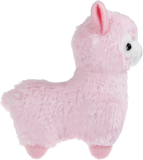 Cuddly Llama Pink Alpaca Doll, 7" Soft Baby Stuffed Animal Toy, Valentine's Day Gift