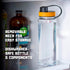 Hands Free Drinking System by Tower – Clear Tritan Bottle (15 in / 38 cm)