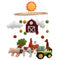Farm Animal Mobile for Crib - A Colorful Baby Farm Mobile with