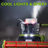 RC Farm Tractor Toy for Kids, 2.4G Remote Control Combine Harvester Truck with Sounds, Lights, 1:24 High Simulation