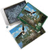 Cobble Hill 1000 Piece Puzzle - Nesting Eagles - Sample Poster Included