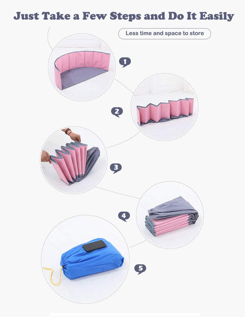 4 Feet Ball Pit for Kids, Baby Play Yard, Folding Portable Playpen, More Than 12 Sq.ft Play Space