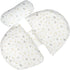 Maternity Pillow for Pregnancy Side Sleeping with Adjustable Waist Support U-Shaped Body