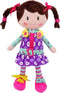 Snuggle Stuffs Sugar Snap Plush Learn to Dress Doll for Toddlers - 15" -