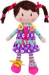 Snuggle Stuffs Sugar Snap Plush Learn to Dress Doll for Toddlers - 15" -