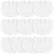 Seematn 10 Pcs Baby Muslin Bibs for Unisex Girls & Boys Drool