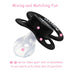 LittleForBig Bigshield Generation-II Adult Sized Printed Pacifier Princess Crown Pattern Black