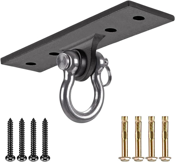Dolibest Wall Mount Bracket, Ceiling Anchor for Home Suspension Training Kit, Gymnastic Rings, Yoga Swing