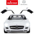 RASTAR Benz Remote Control Car 1:14 RC Mercedes Benz SLS AMG Model Toy for Kids, Open Doors by Manual - White 2.4GHz