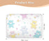 siphylline 52" 34" Cartoon Cute Colorful Teddy Bear Extra Large Resuable Potty Training Pee Pad Soft Absorbent Pads