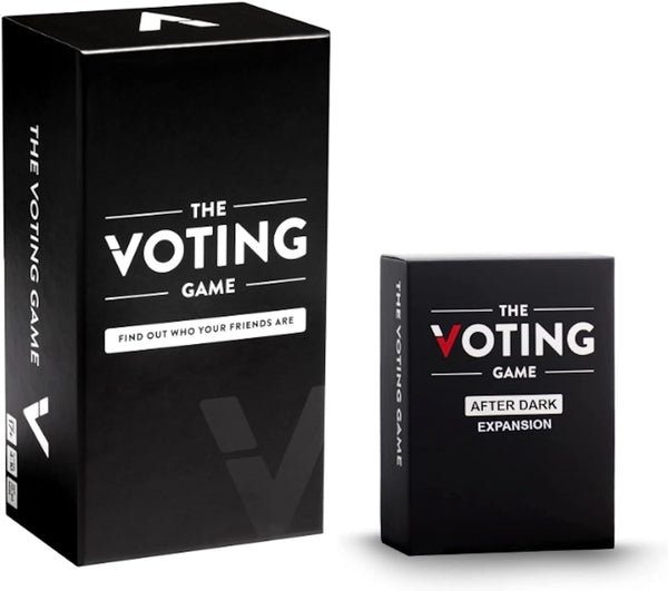 The Voting Game + After Dark Expansion Set - The Hilarious Adult
