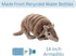 14 inches The Petting Zoo Armadillo Stuffed Animal Plushie, Gifts for Kids, Wild Onez Zoo Animals, Zoologee Armadillo